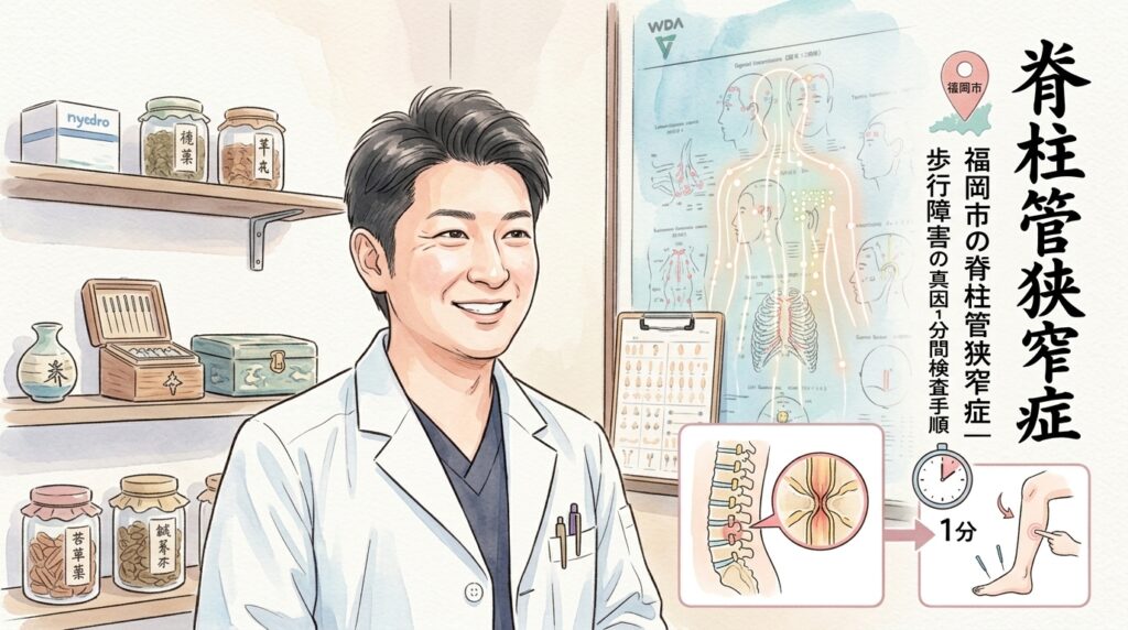 脊柱管狭窄症 鍼灸院おるき