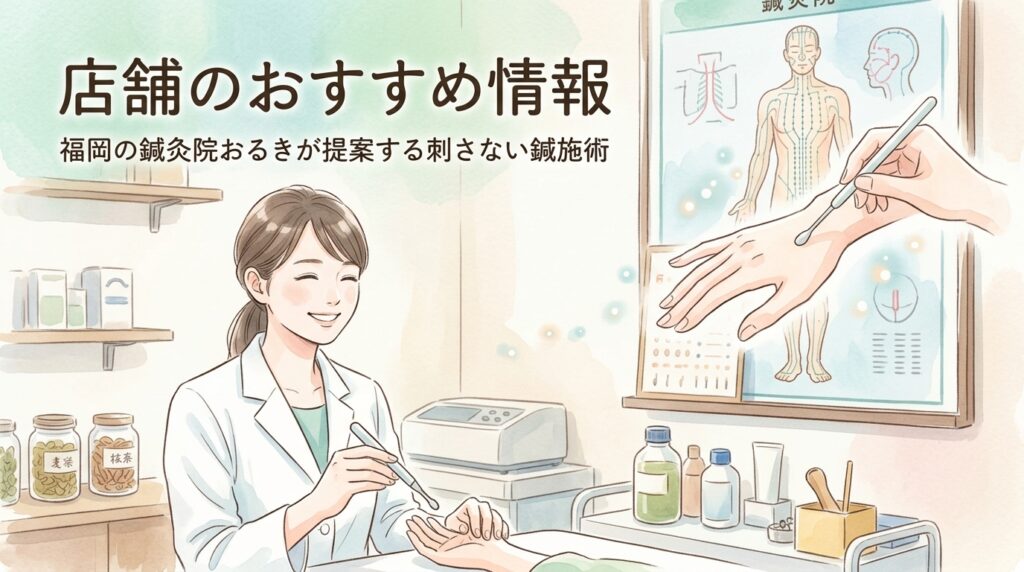 店舗のおすすめ情報 鍼灸院おるき