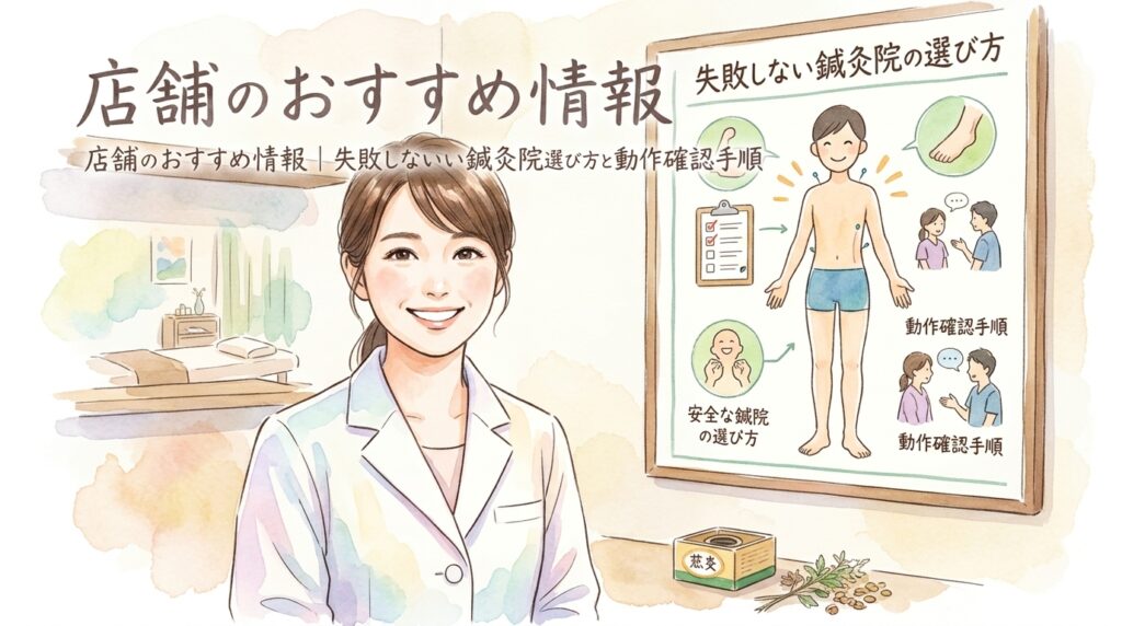 店舗のおすすめ情報 鍼灸院おるき