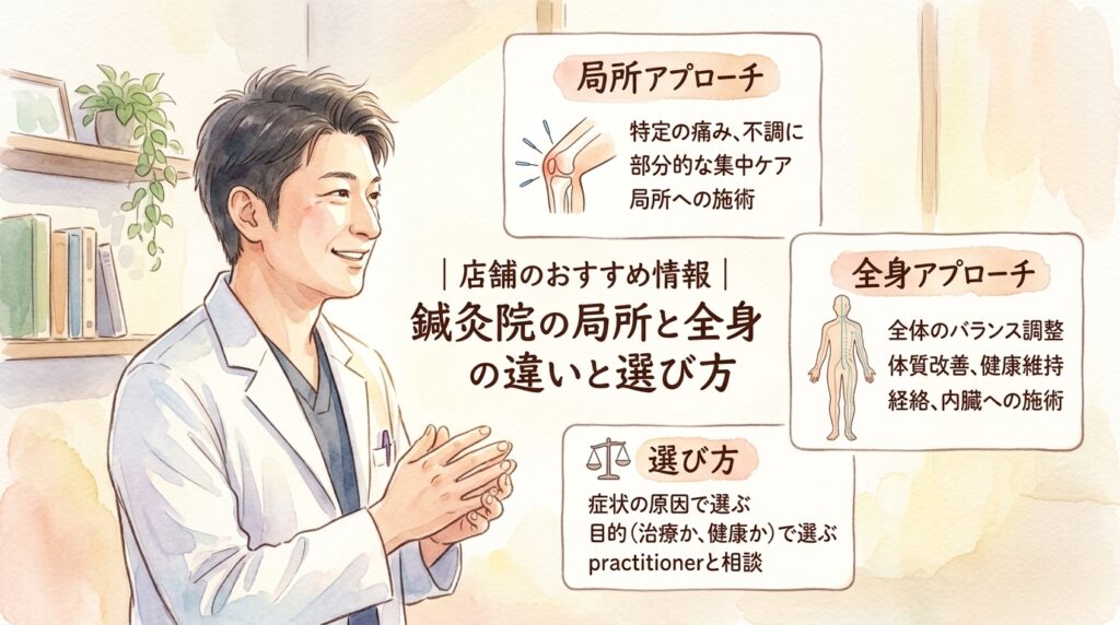 店舗のおすすめ情報 鍼灸院おるき
