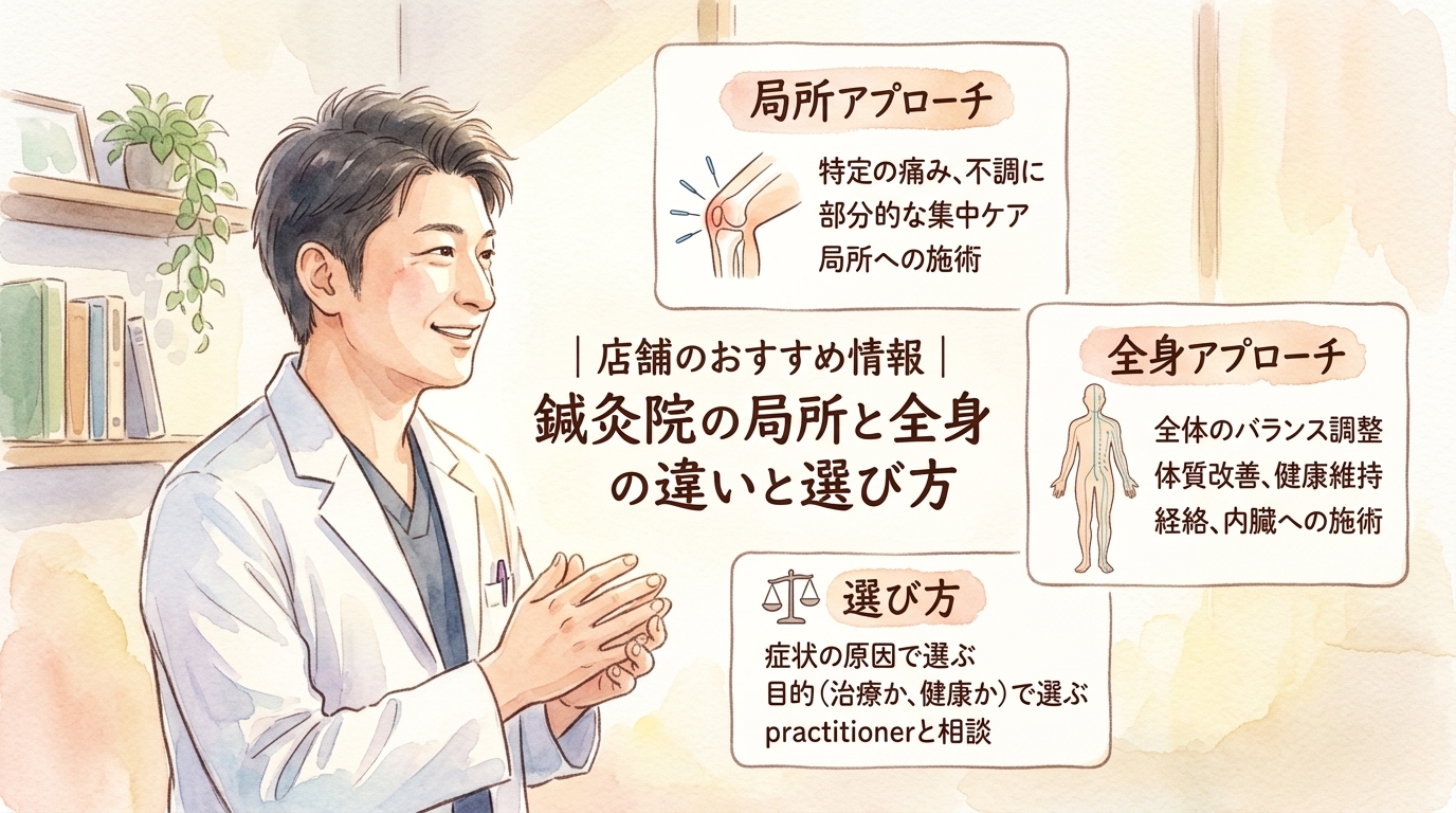 店舗のおすすめ情報 鍼灸院おるき