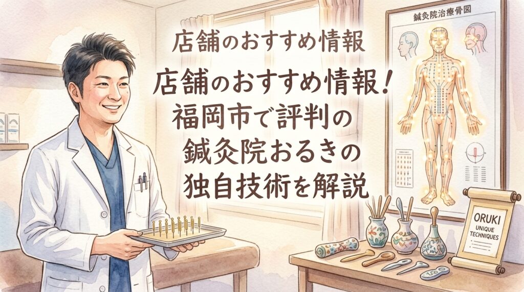 店舗のおすすめ情報 鍼灸院おるき