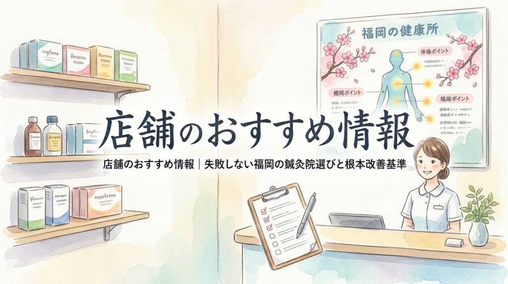 店舗のおすすめ情報 鍼灸院おるき