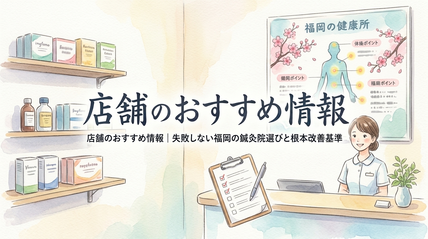 店舗のおすすめ情報 鍼灸院おるき