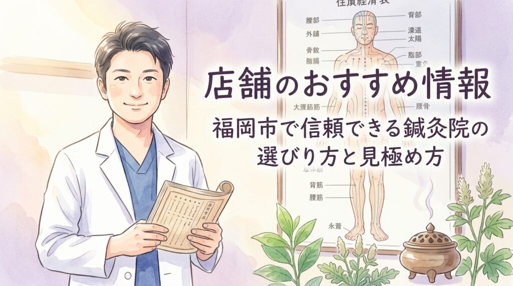 店舗のおすすめ情報 鍼灸院おるき