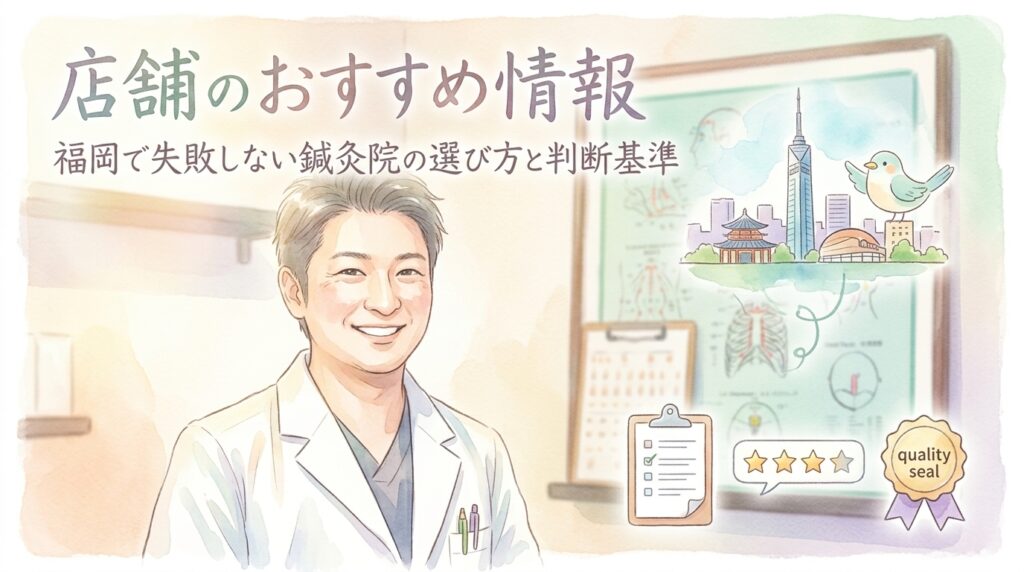 店舗のおすすめ情報 鍼灸院おるき