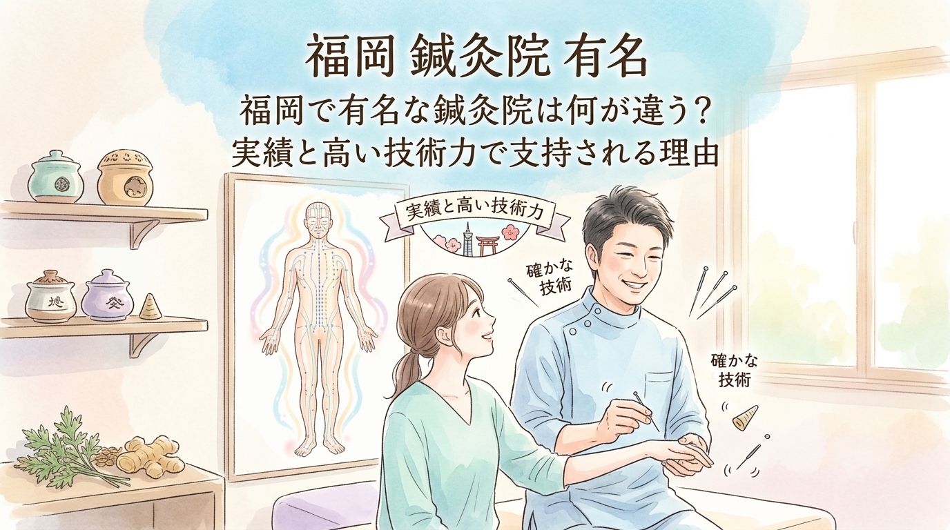 福岡 鍼灸院 有名 鍼灸院おるき